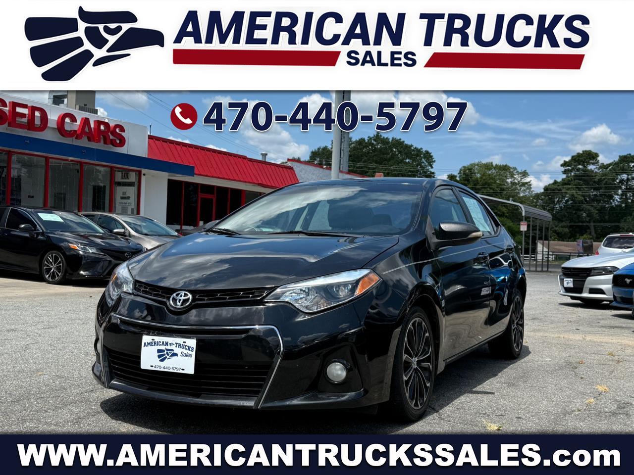 Toyota Corolla S Premium CVT 2015 Toyota Corolla S Premium CVT 2015