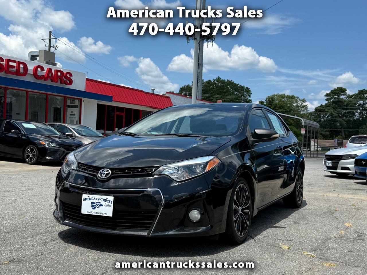 2015 Toyota Corolla S Plus