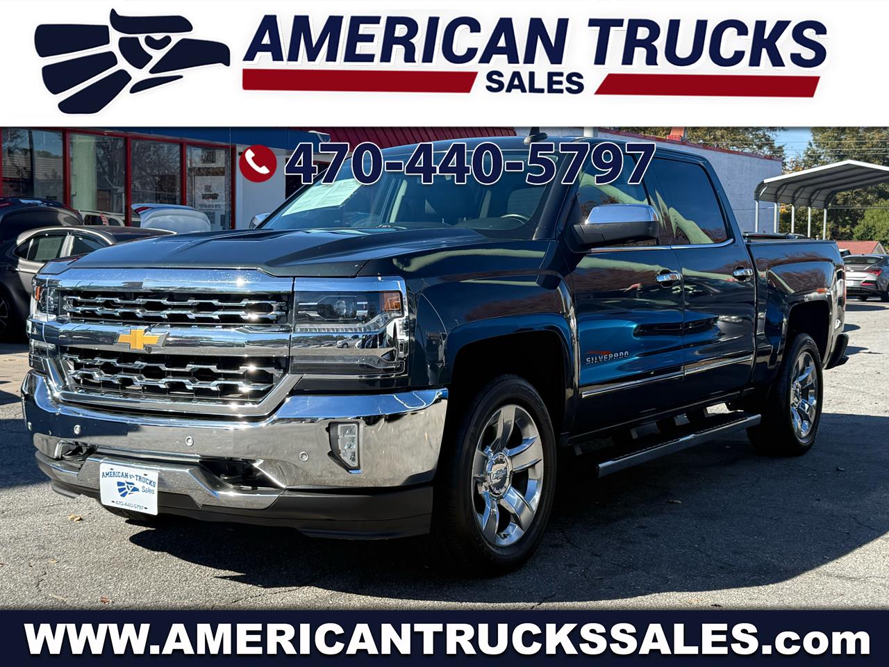 2017 Chevrolet Silverado 1500 LTZ Crew Cab 2WD