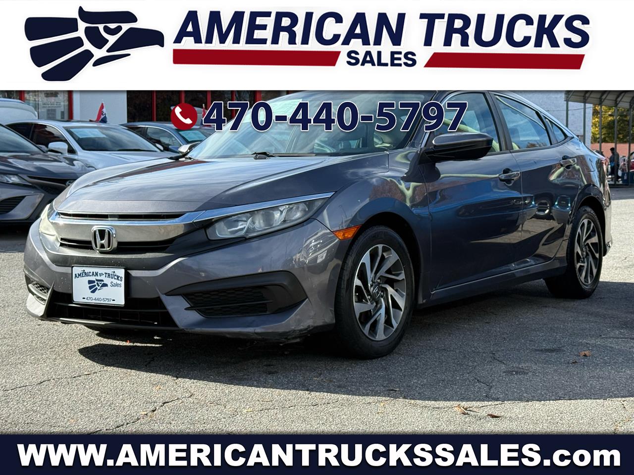 Honda Civic EX Sedan CVT 2016