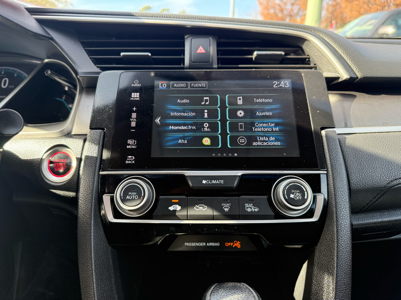 Honda Civic EX Sedan CVT 2016