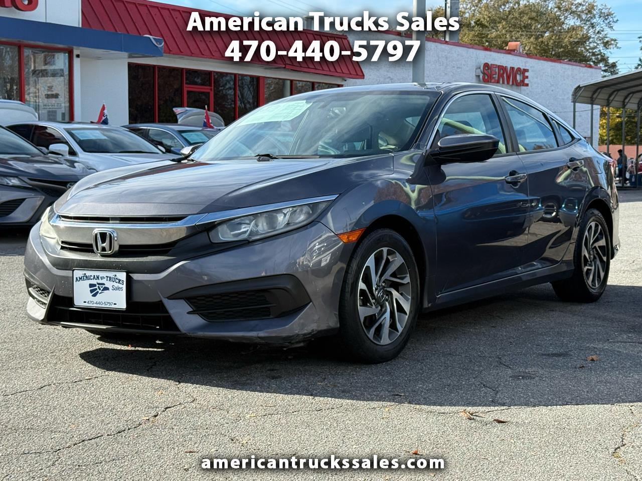 2016 Honda Civic EX Sedan CVT
