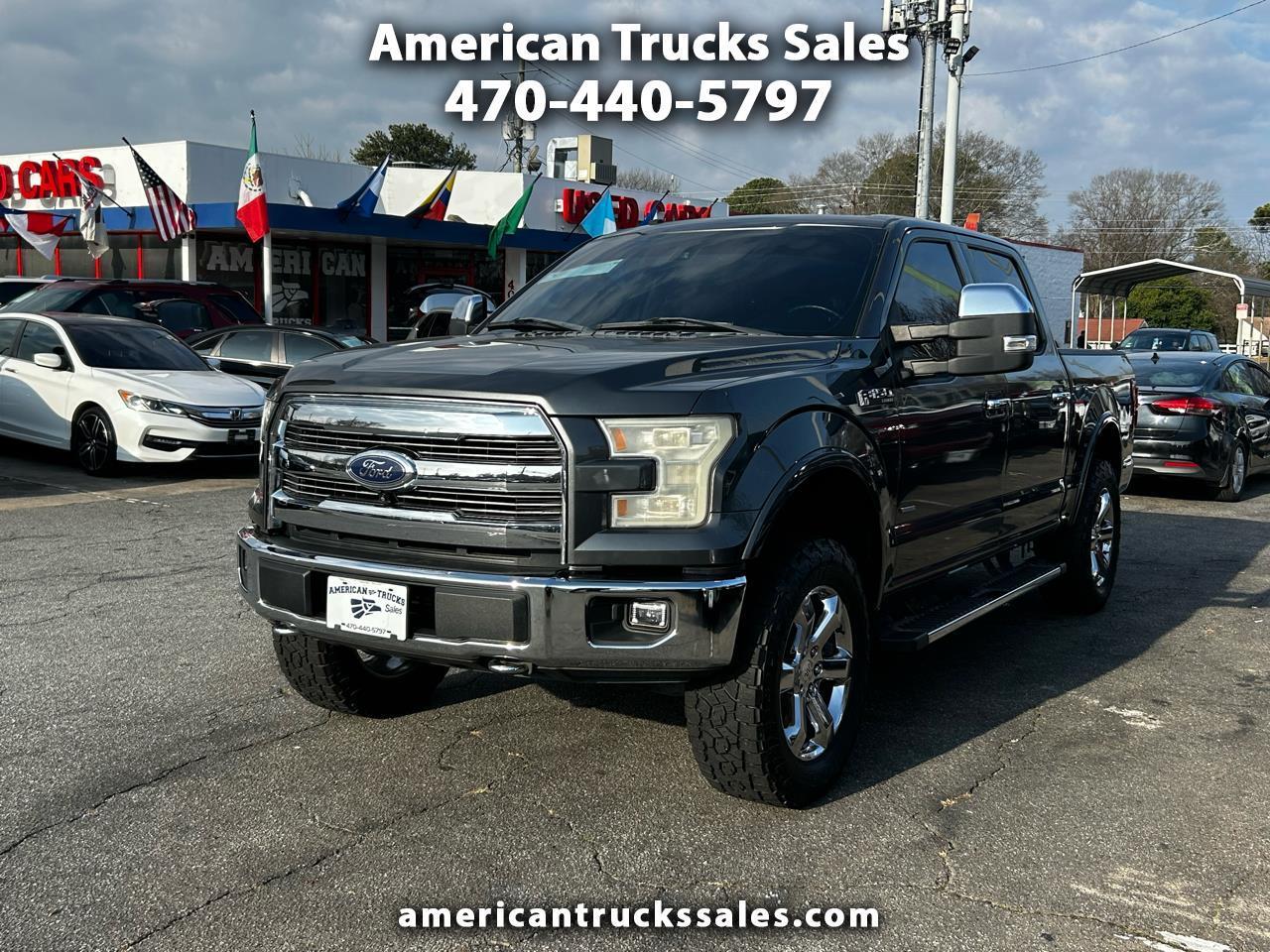 Ford F-150 Lariat SuperCrew 5.5-ft. Bed 4WD 2016
