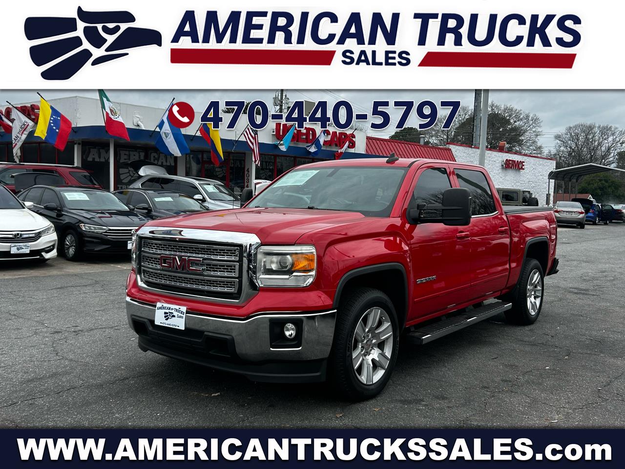 GMC Sierra 1500 SLE Crew Cab Long Box 2WD 2015
