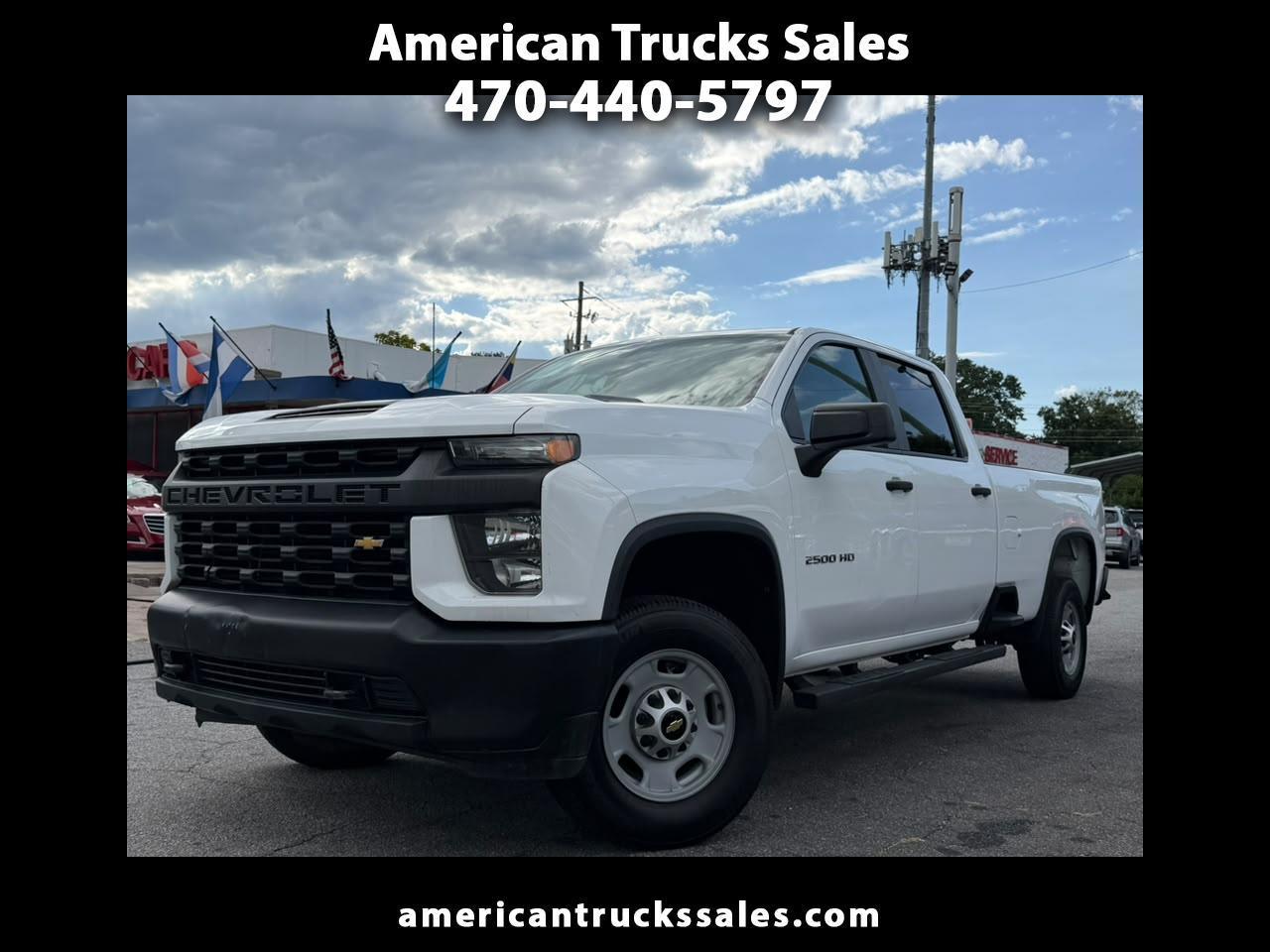 2020 Chevrolet Silverado 2500HD Work Truck Crew Cab Short Box 2WD