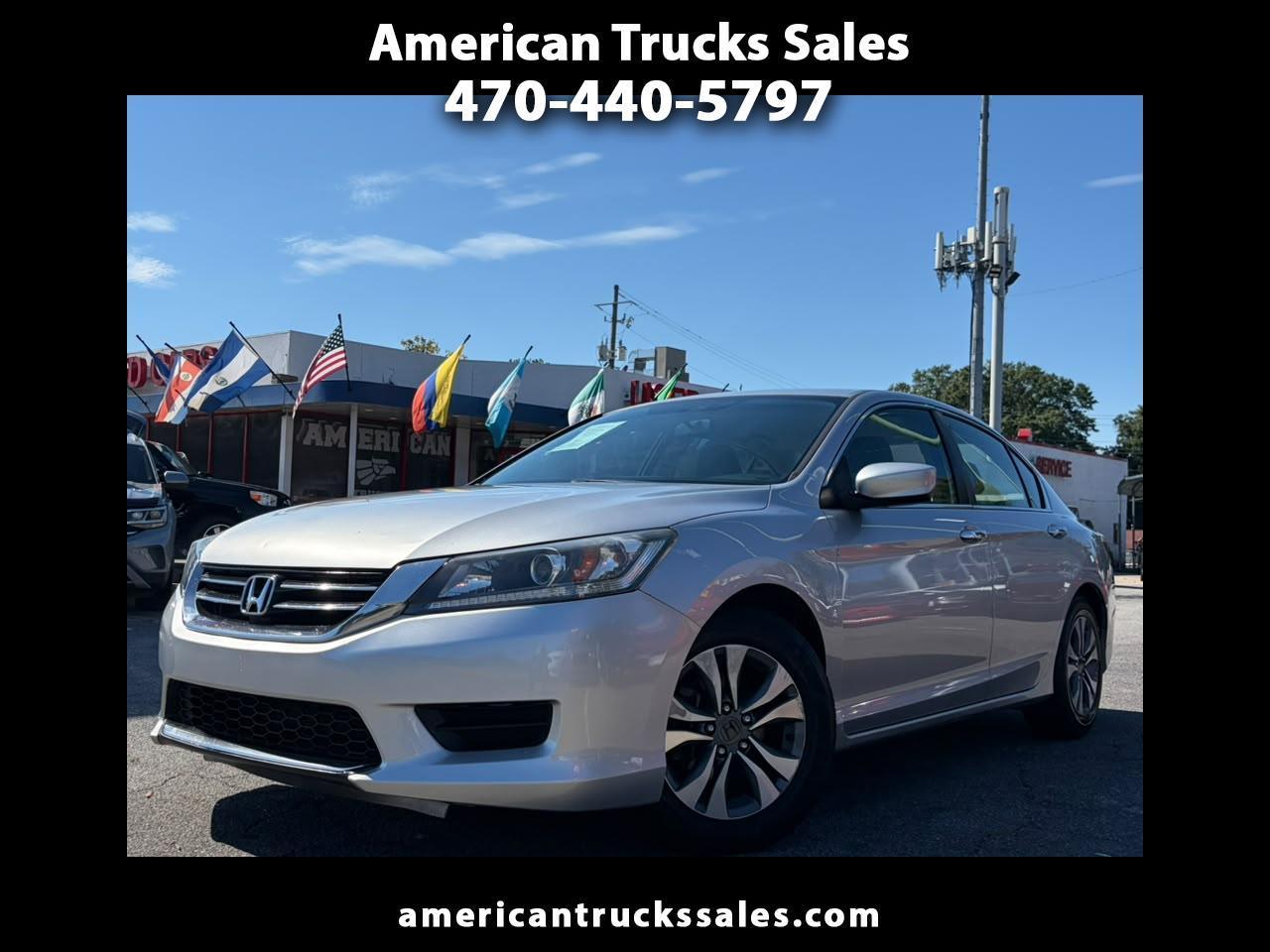 Honda Accord LX Sedan CVT 2013