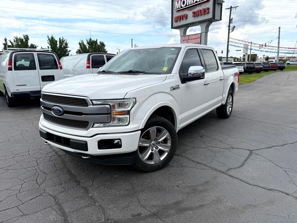 Ford F-150 Platinum SuperCrew 5.5-ft. Bed 4WD 2018 Ford F-150 Platinum SuperCrew 5.5-ft. Bed 4WD 2018