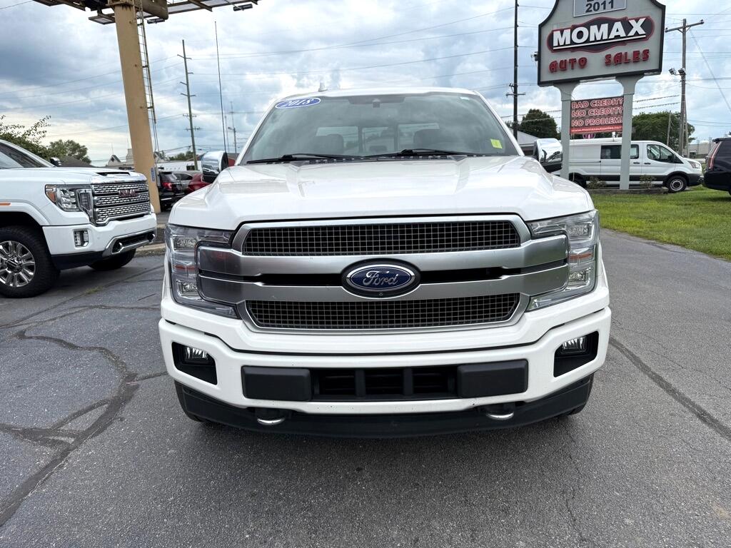 Ford F-150 Platinum SuperCrew 5.5-ft. Bed 4WD 2018 Ford F-150 Platinum SuperCrew 5.5-ft. Bed 4WD 2018