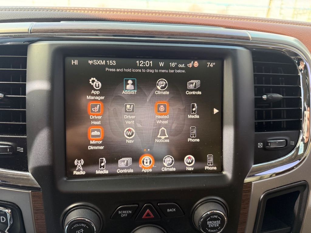 RAM 1500 Laramie Crew Cab SWB 4WD 2014