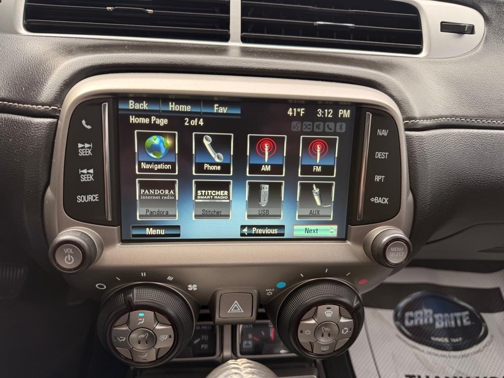 Chevrolet Camaro 2LT Coupe 2015