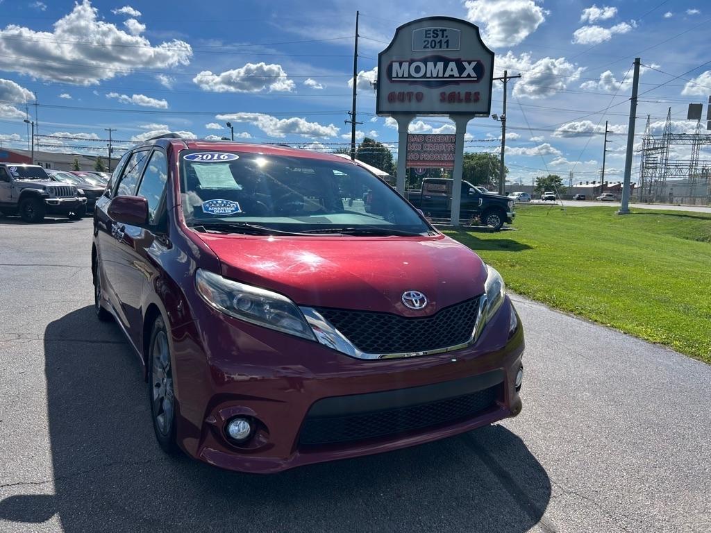 Toyota Sienna SE FWD 8-Passenger FWD V6 2016