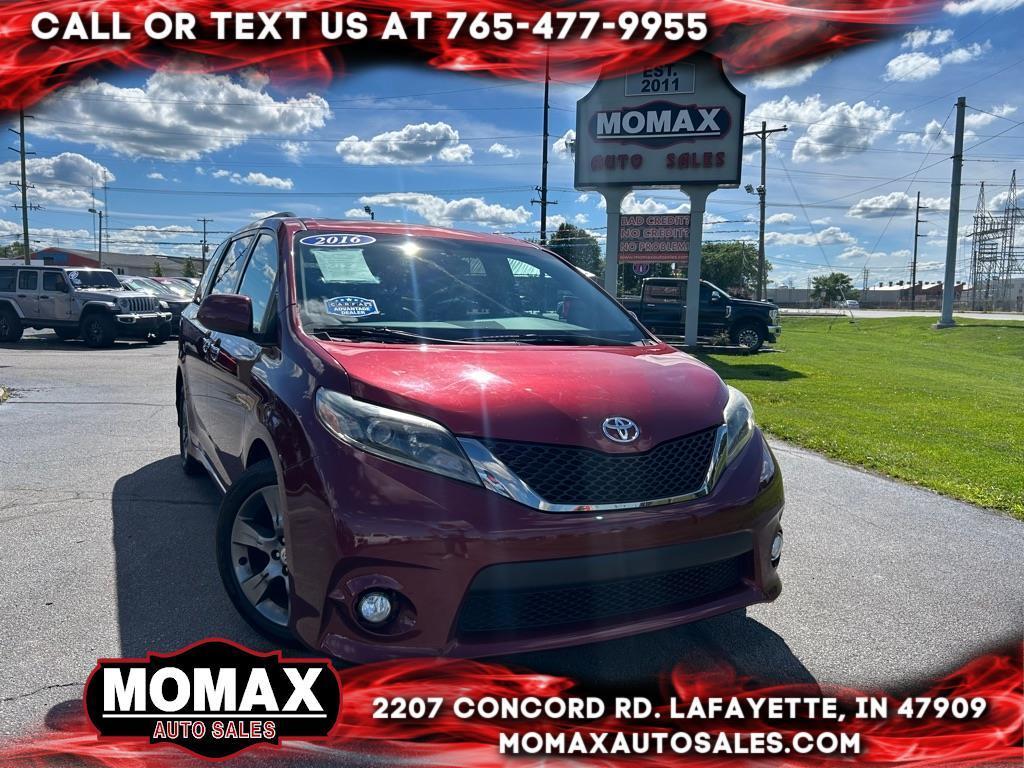 2016 Toyota Sienna SE FWD 8-Passenger FWD V6