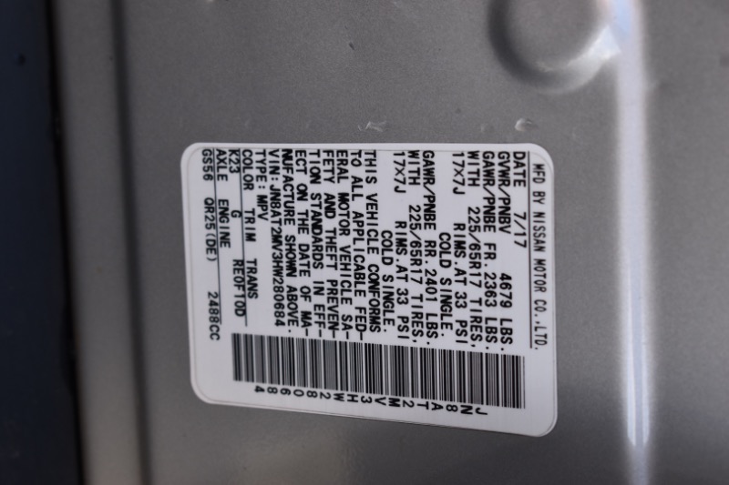 Nissan Rogue SL AWD 2017 Nissan Rogue SL AWD 2017