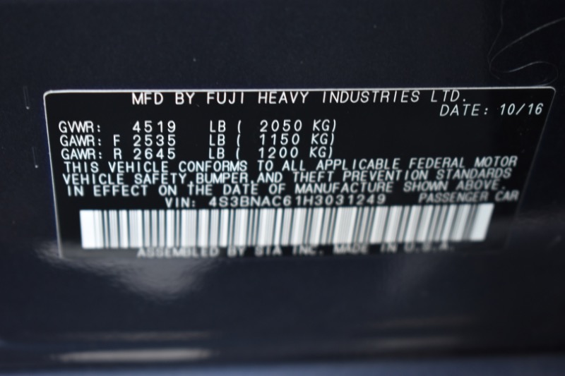 Subaru Legacy 2.5i Premium 2017