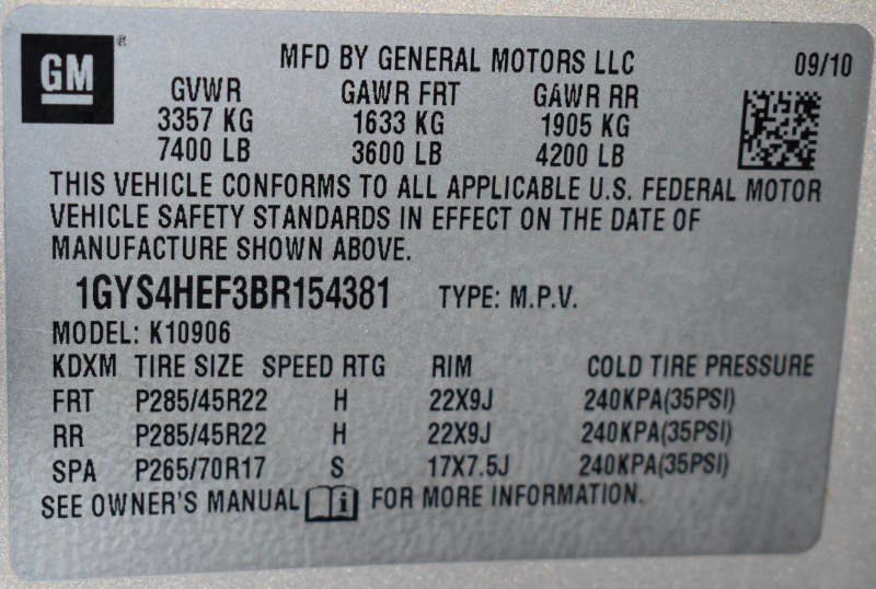 Cadillac Escalade ESV AWD Luxury 2011