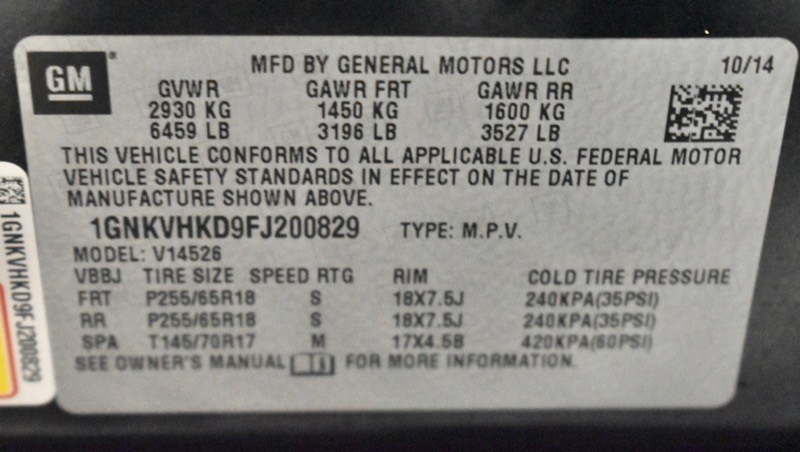 Chevrolet Traverse 2LT AWD 2015