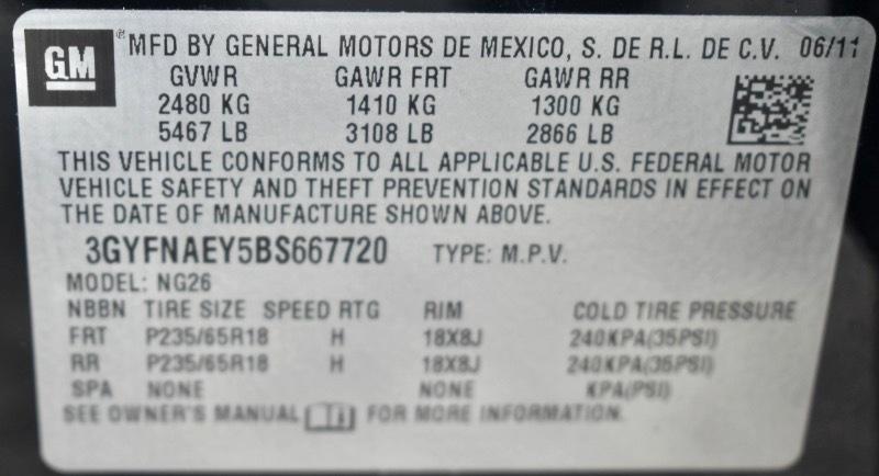 Cadillac SRX Luxury Collection 2011