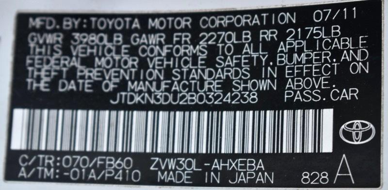 Toyota Prius Prius II 2011