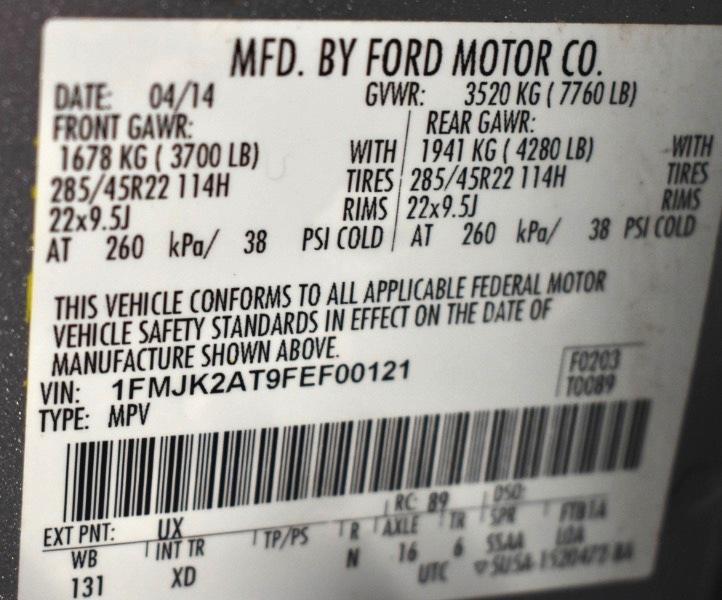 Ford Expedition EL Limited 4WD 2015