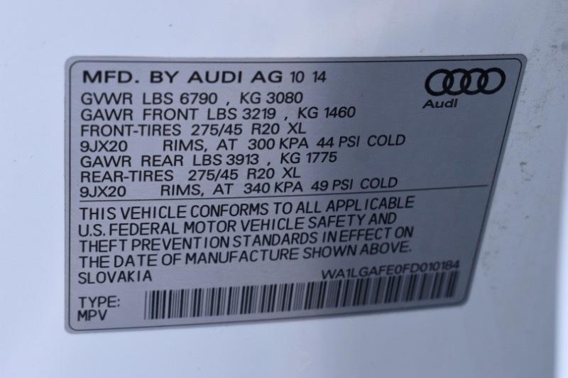 Audi Q7 3.0T Premium Plus quattro 2015