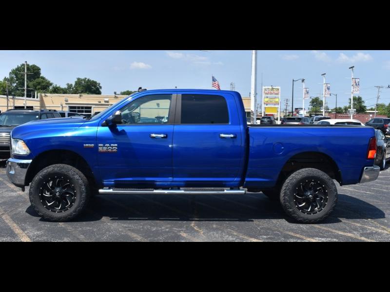 Blue 2015 RAM 2500 Pickup Truck Four-Wheel Drive Automatic