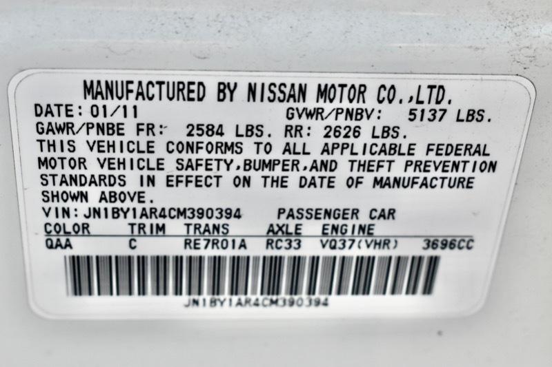 Infiniti M 37x 2012