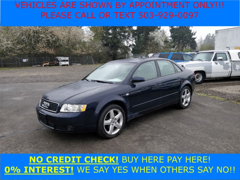 2004 Audi A4 Quattro Manual