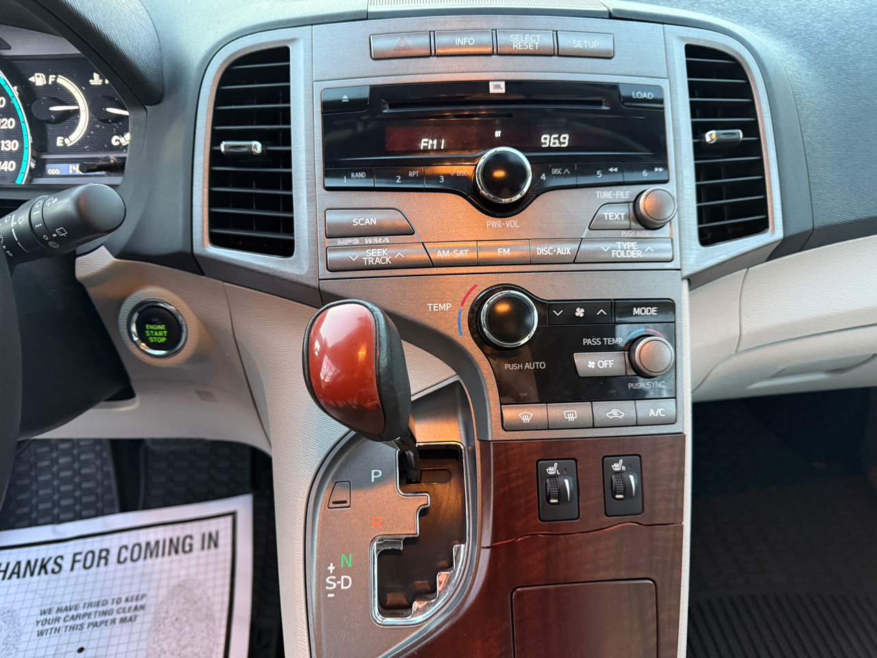 Toyota Venza 4X4 V6 2009