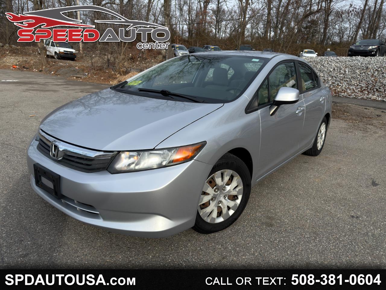 2012 Honda Civic LX Sedan 5-Speed MT