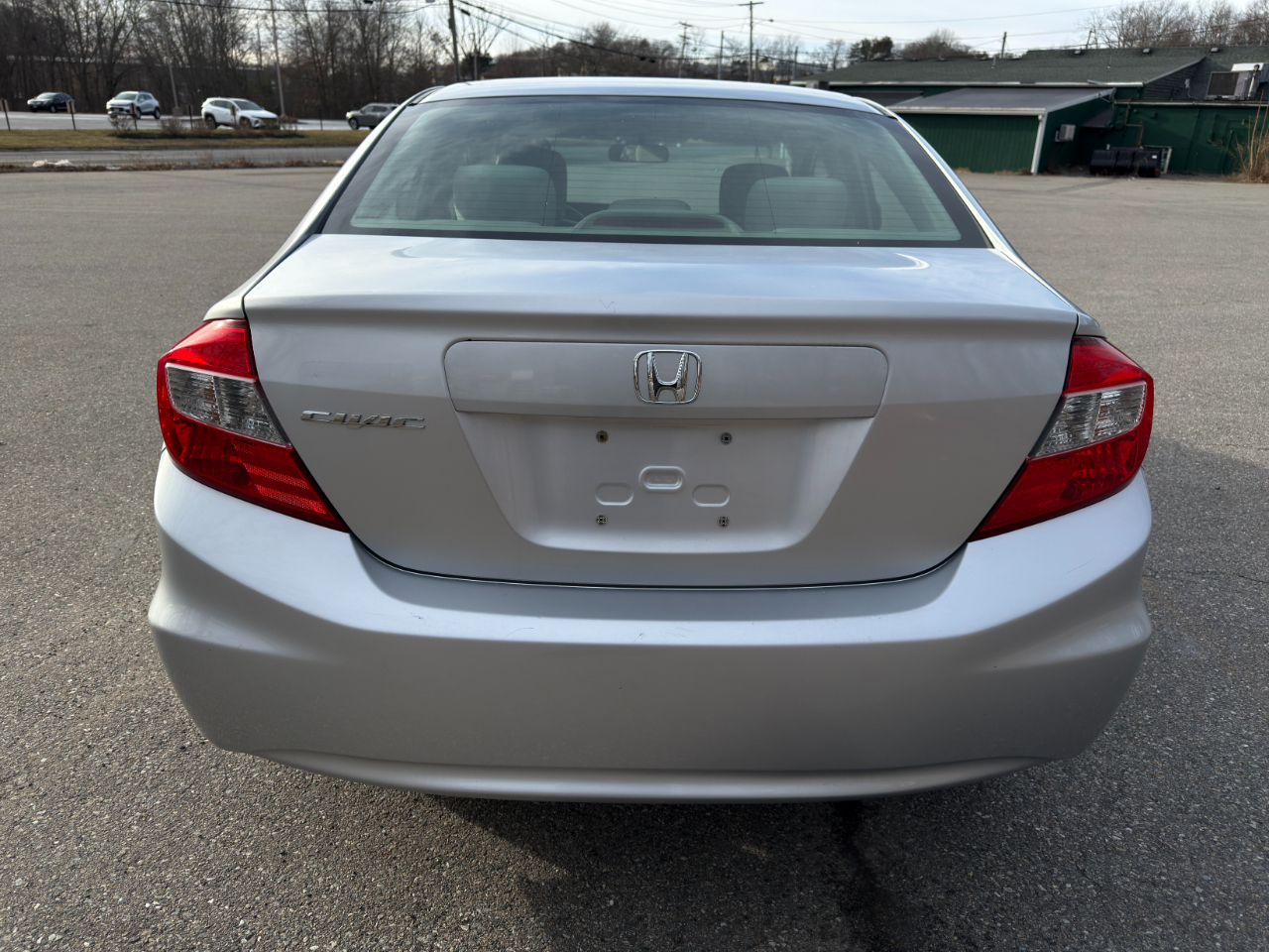 Honda Civic LX Sedan 5-Speed MT 2012
