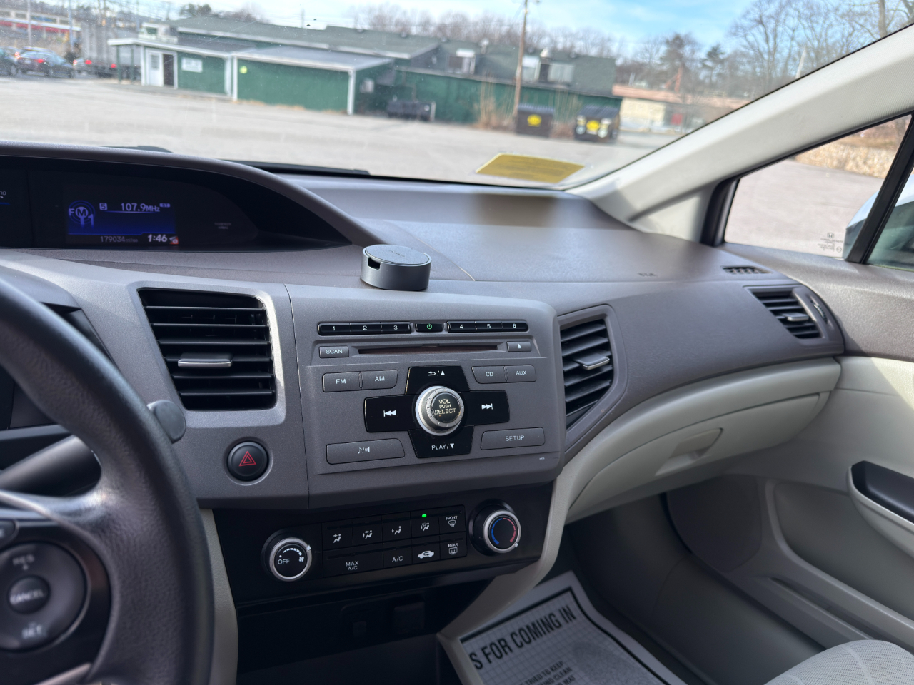 Honda Civic LX Sedan 5-Speed MT 2012