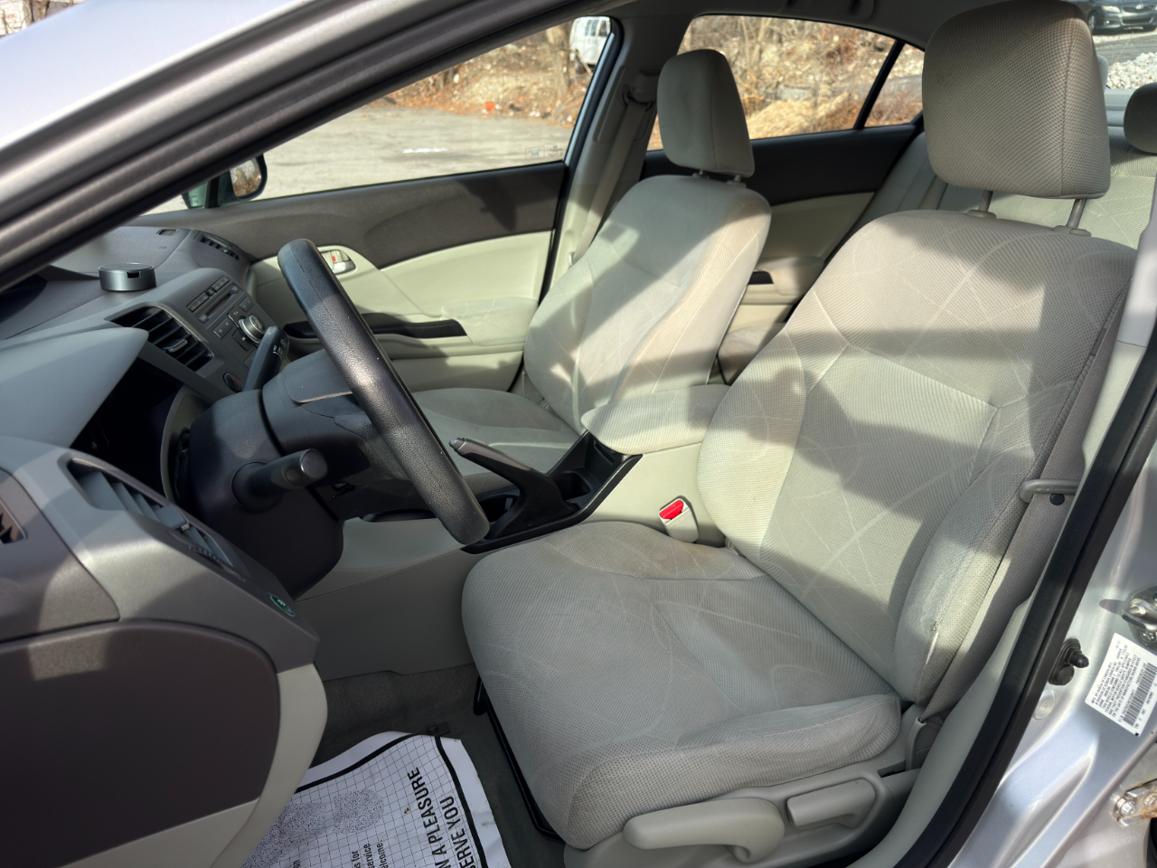 Honda Civic LX Sedan 5-Speed MT 2012