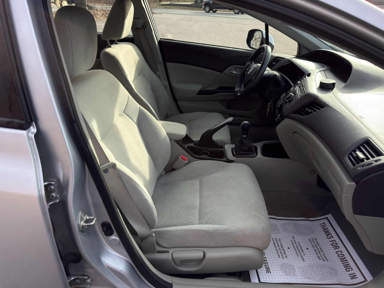 Honda Civic LX Sedan 5-Speed MT 2012