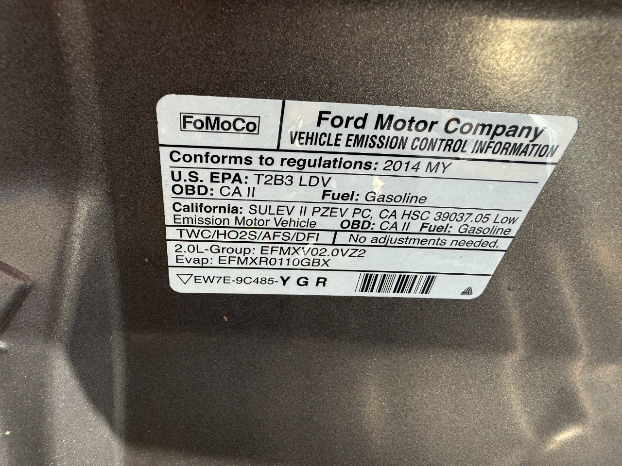 Ford Focus SE Hatch 2014