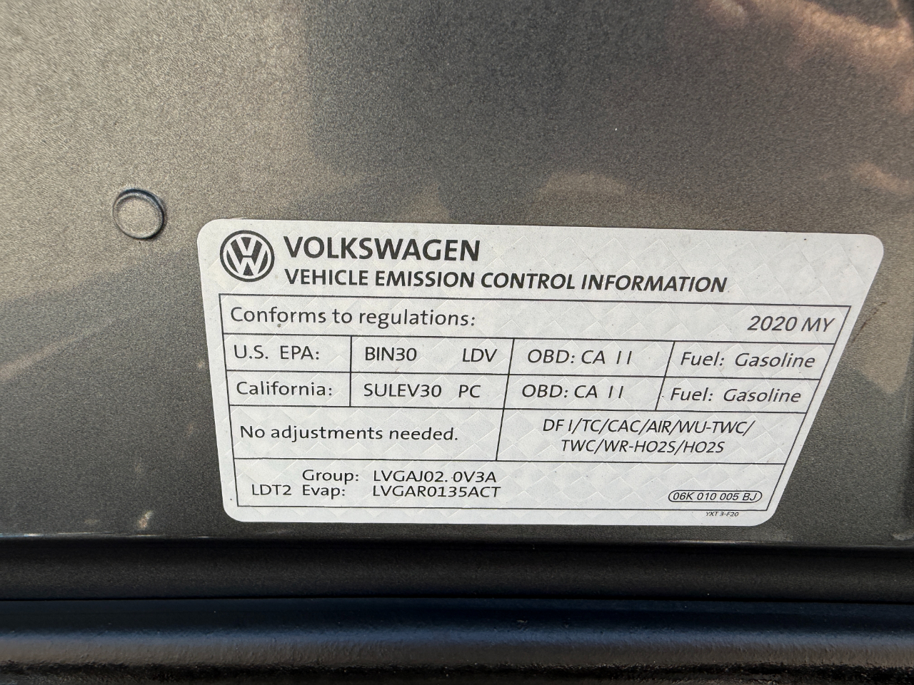 Volkswagen Tiguan S 4Motion 2020