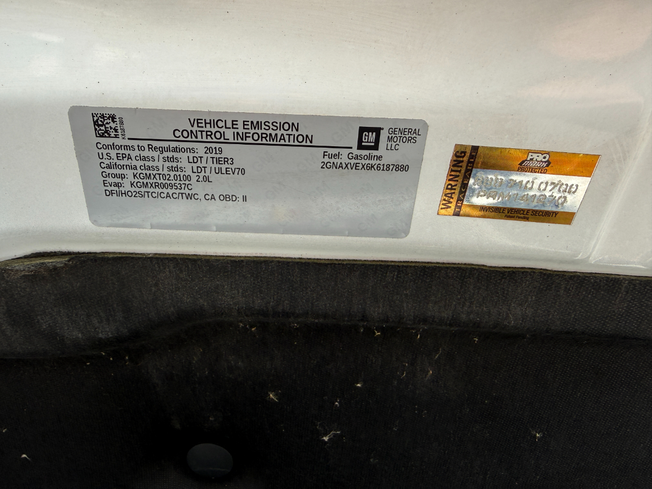 Chevrolet Equinox LT 2.0 AWD 2019