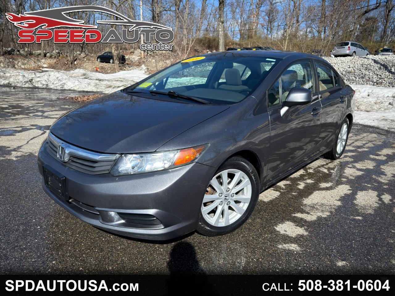 2012 Honda Civic EX Sedan 5-Speed AT