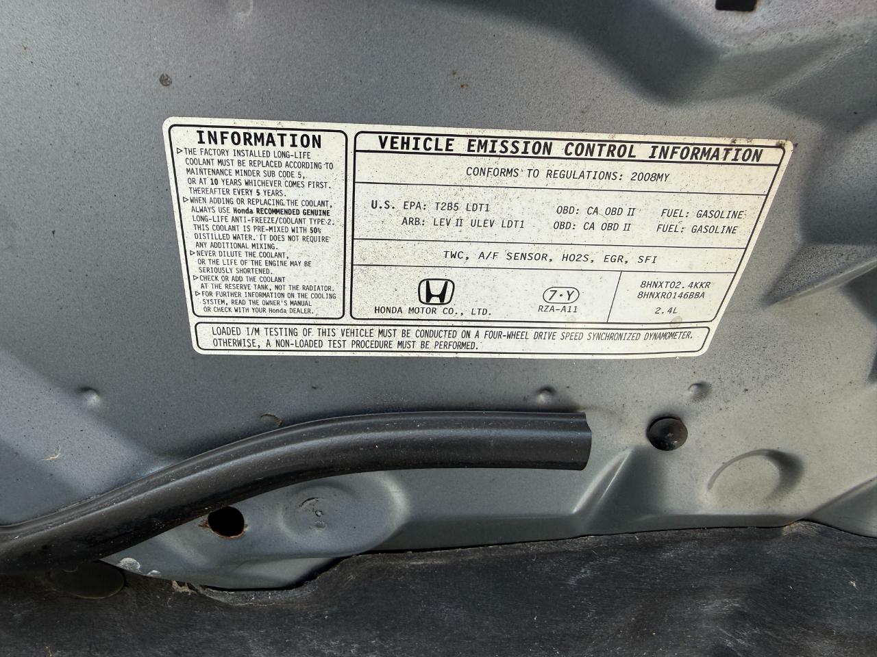 Honda CR-V LX 4WD AT 2008