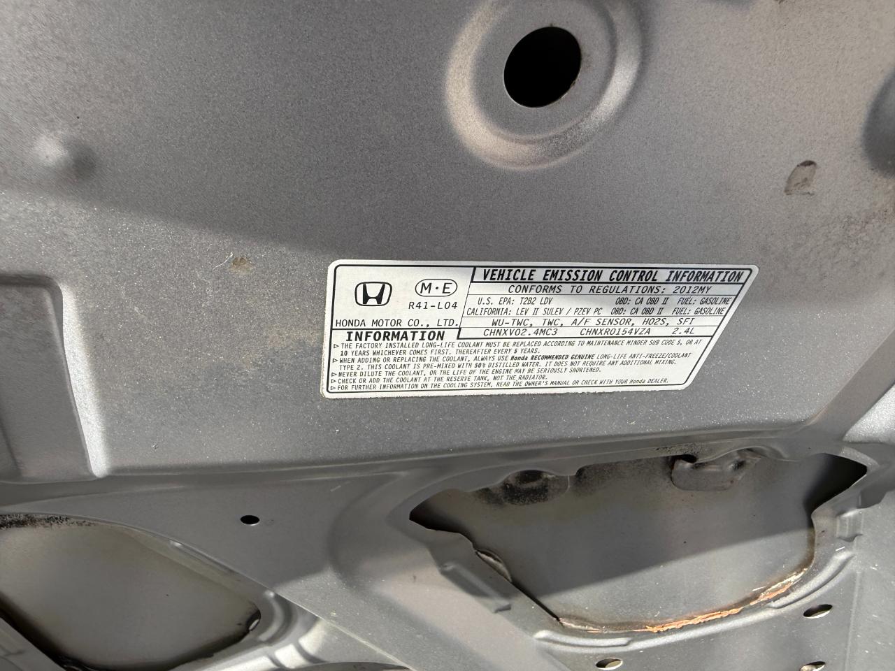 Honda Accord EX-L Sedan AT 2012