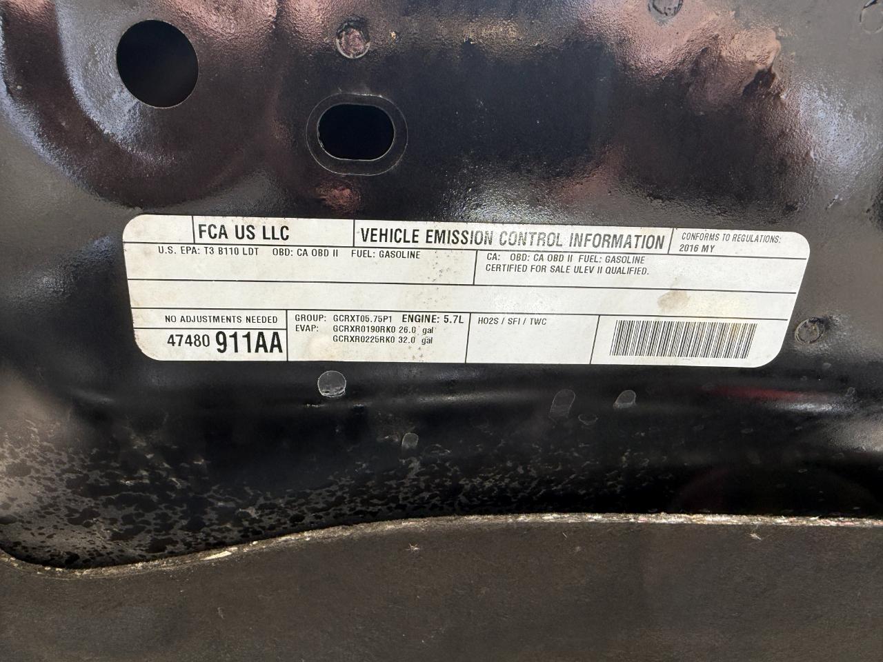 RAM 1500 Big Horn Crew Cab 4WD 2016