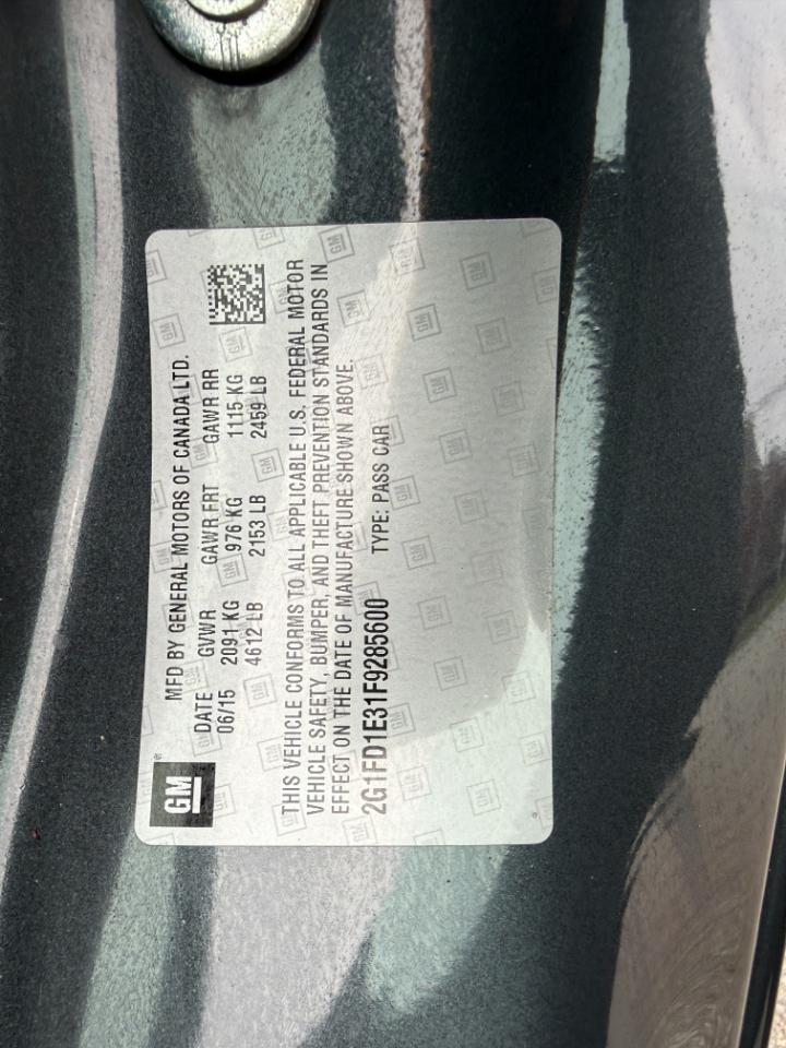 Chevrolet Camaro 1LT Coupe 2015