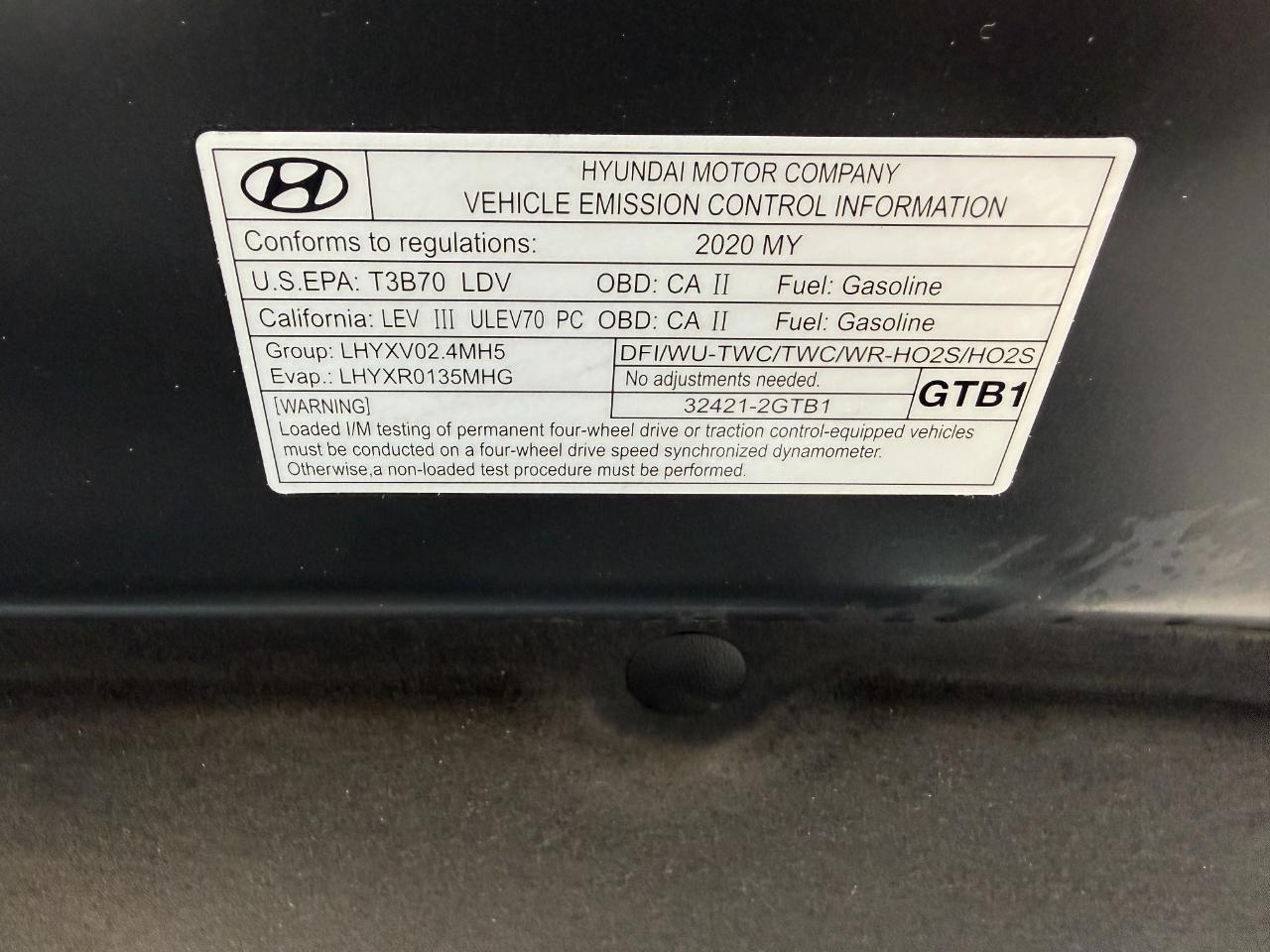 Hyundai Santa Fe SE 2.4 AWD 2020