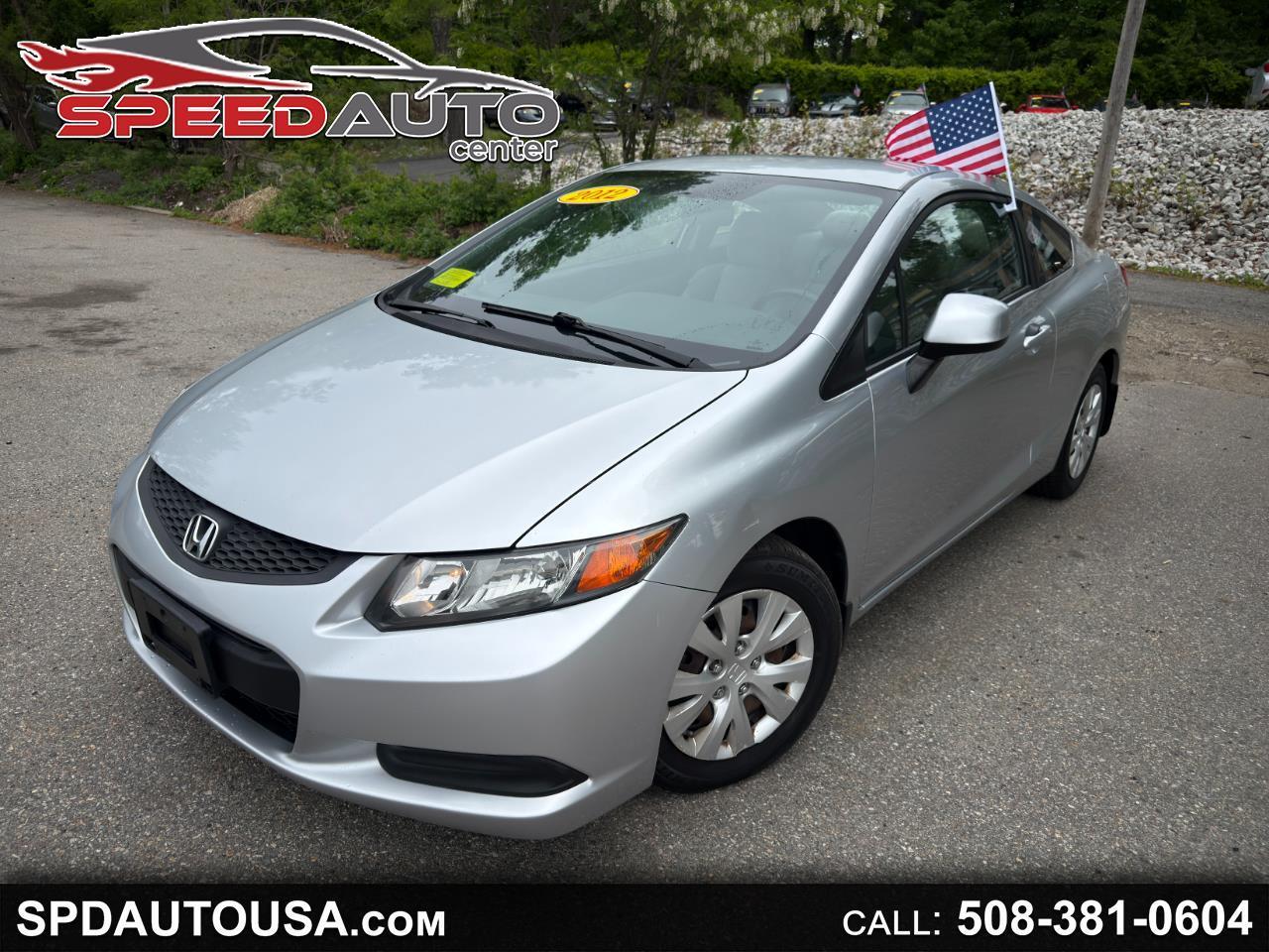 2012 Honda Civic LX Coupe 5-Speed AT