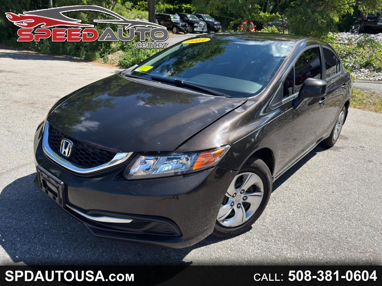 2013 Honda Civic LX Sedan 5-Speed AT