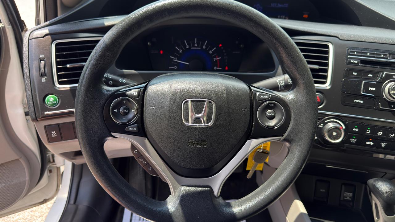 Honda Civic LX Coupe 5-Speed AT 2013