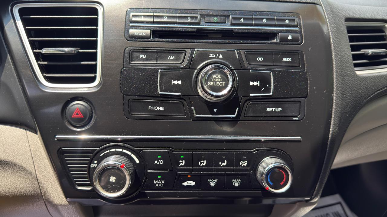 Honda Civic LX Coupe 5-Speed AT 2013