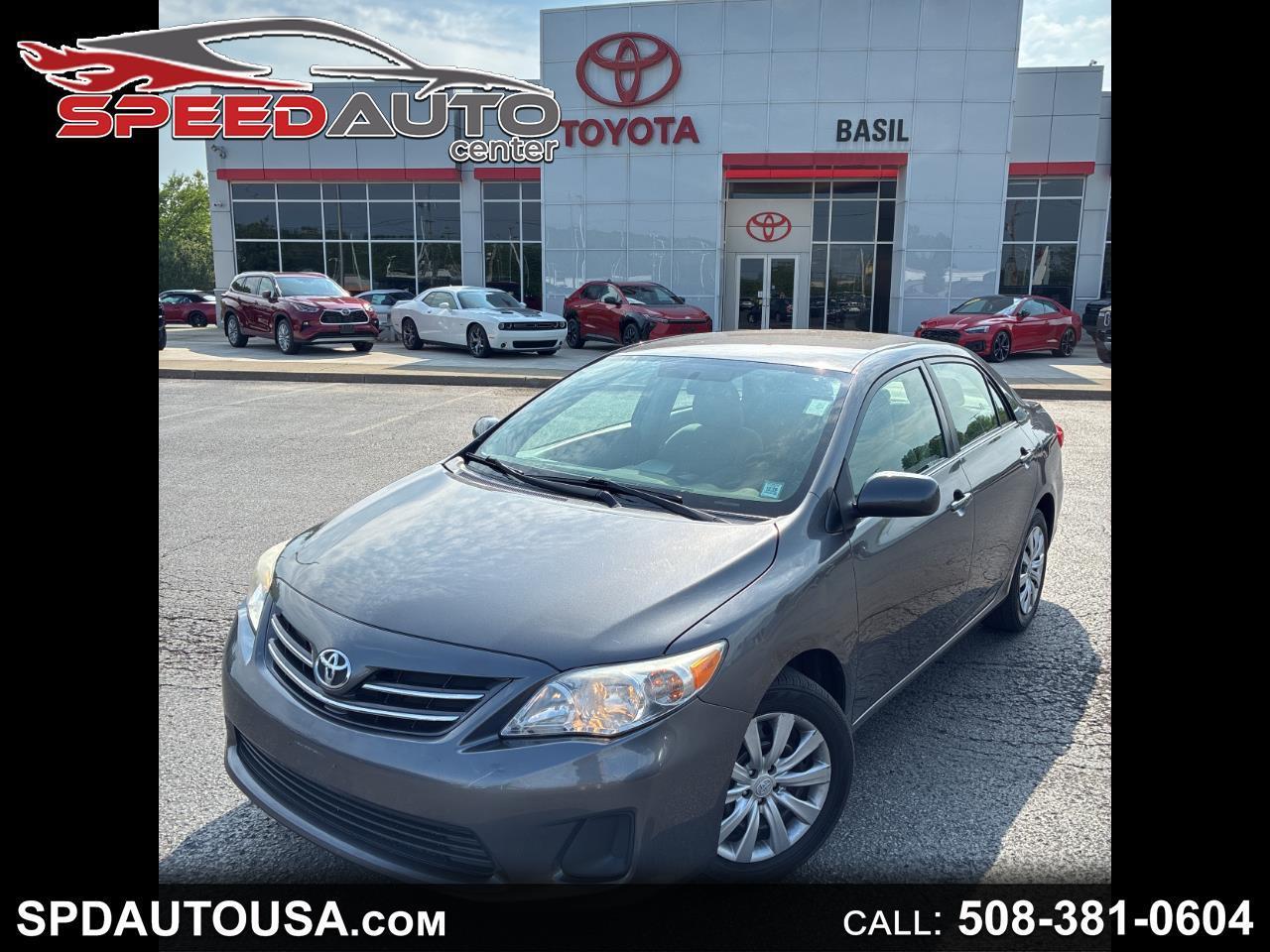 2013 Toyota Corolla LE 4-Speed AT