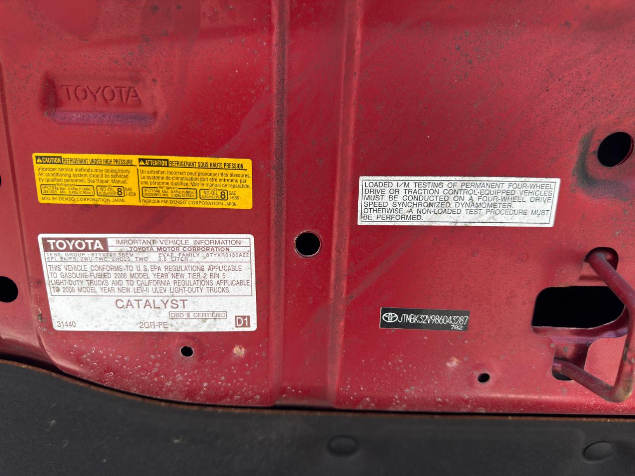 Toyota RAV4 Sport V6 4WD 2008