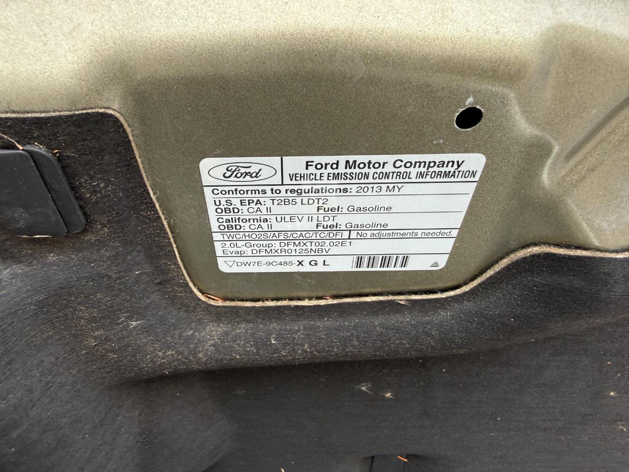 Ford Escape SE 4WD 2013