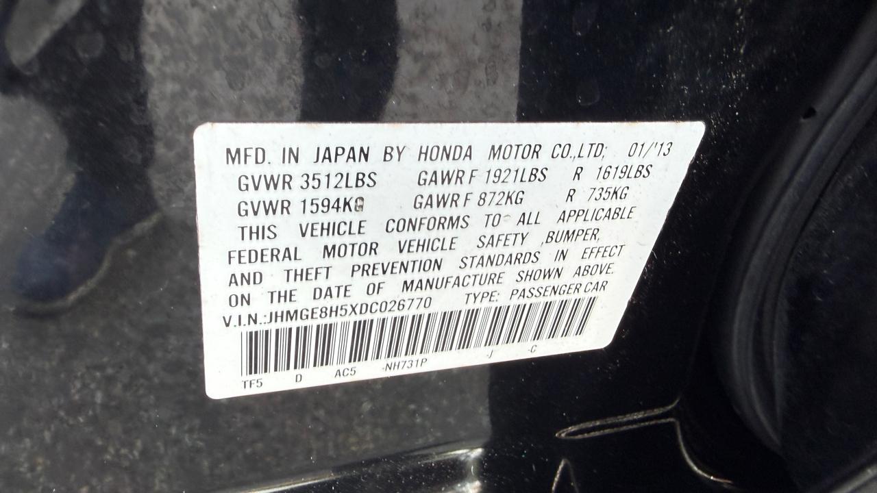 Honda Fit Sport 5-Speed AT 2013